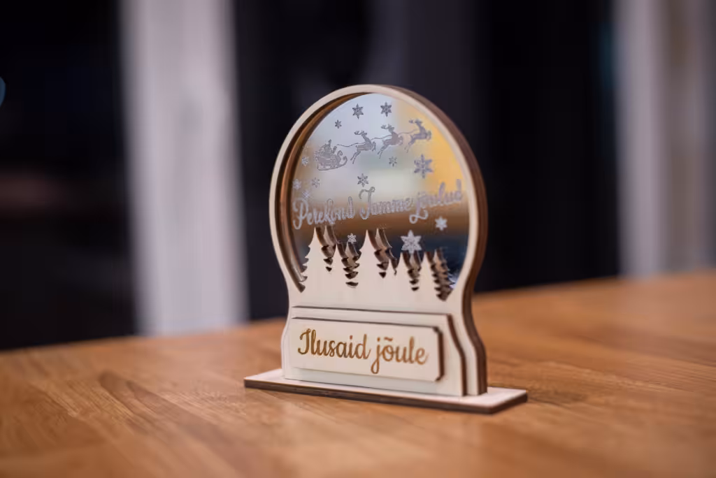 Jõuludekoratsioon Pere jõulud